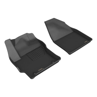 compare product 3D MAXpider 22-23 Toyota Corolla Cross AWD Kagu Black Floor Mats - Row 1