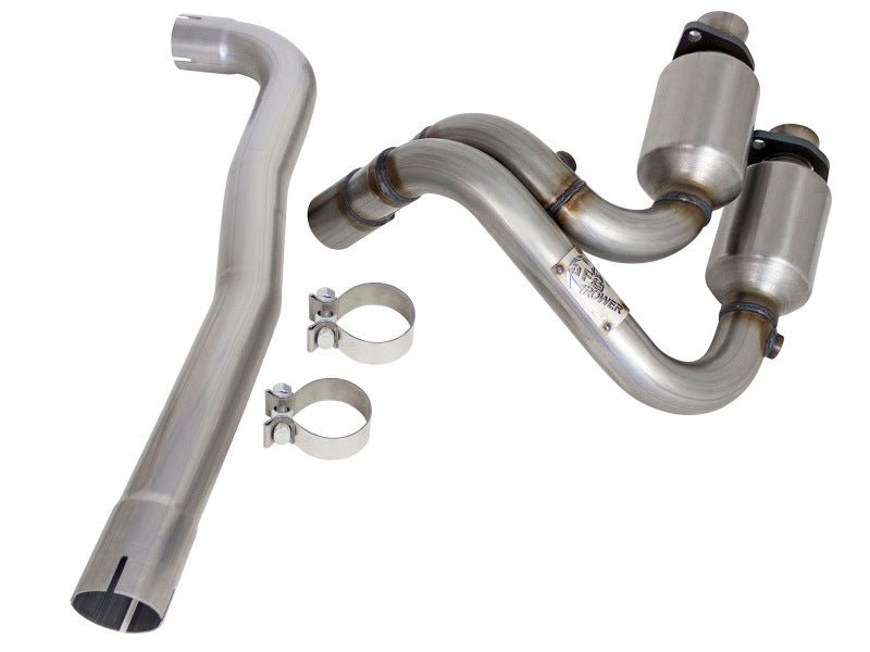 aFe Power Direct Fit Catalytic Converter Replacements Front 04 - 06 Jeep Wrangler (TJ/LJ) I6 - 4.0L - My Store