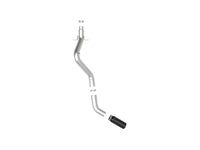 aFe Large Bore - HD 5 IN 409 SS DPF - Back Exhaust System w/Black Tip 20 - 21 GM Truck V8 - 6.6L - My Store