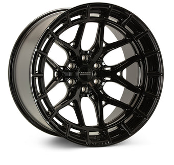 compare product Vossen HFX-1 17x8.5in / 6x130 BP / ET35 / 84.1 CB - Gloss Black Wheel