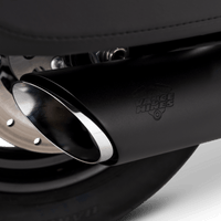 Vance & Hines 2025+ HD Softail Twin Slash 4in Round Black Slip - On Exhaust - My Store