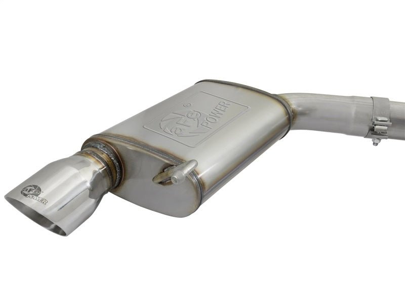 aFe MACHForce XP 3in 304 SS Cat - Back Exhausts w/ Polished Tips 15 - 17 Ford Mustang GT V8 - 5.0L/V6 - 3.7L - My Store