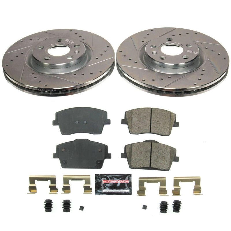 Power Stop 19 - 22 Volvo XC40 Front Z23 Evolution Brake Kit - My Store