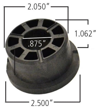 compare product Ridetech Delrin Control Arm Single Bushing 2.5in Large OD / 2.05in Small OD / .875in ID /1.312in OAL