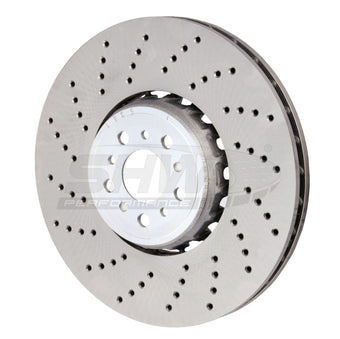 compare product SHW 2020+ BMW X3 M 3.0L Left Front Cross-Drilled Lightweight Brake Rotor (34118054825)