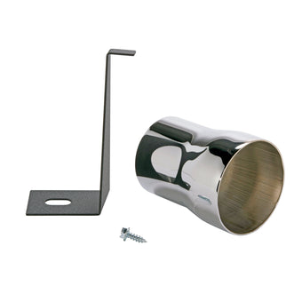 compare product BBK 86-88 Mustang Cold Air Kit Adapter - Chrome