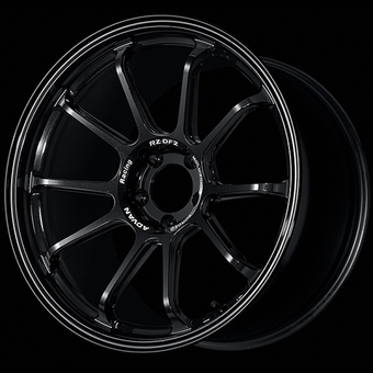 compare product Advan RZ-DF2 19x9.5 / +29 Offset / 5x114.3 / 73mm Bore / Racing Titanium Black