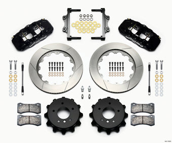 compare product Wilwood AERO4 Rear Kit 14.00 2007-2011 BMW E90 Series w/Lines