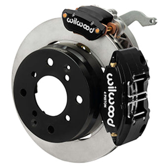 compare product Wilwood 70-76 Porsche 914 Rear Powerlite Brake Kit Plain Face - Black
