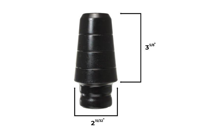 Energy Suspension 97 - 06 Jeep Wrangler TJ with 1 3/4 in lift Black Front Bump Stop Set (Set of 2) - My Store