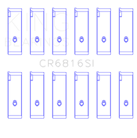 King Engine Bearings Suzuki H20A/H25A/H27A (Size +0.25mm) Connecting Rod Bearing Set - My Store