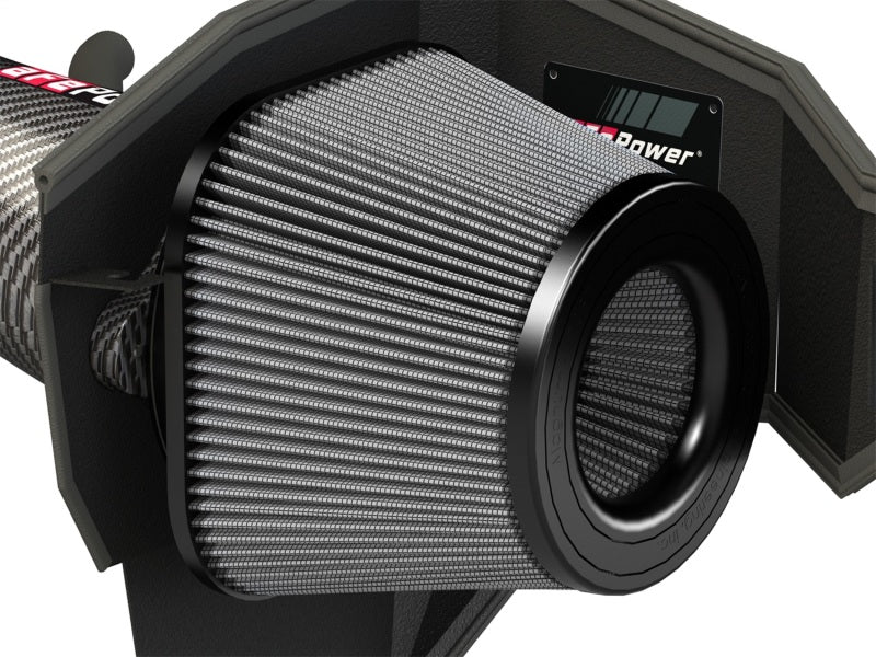 aFe POWER Magnum FORCE Carbon Fiber Stage 2 Pro Dry S CAIS - 11 - 18 Dodge Challenger/Charger V8 - 6.4L - My Store