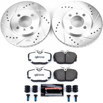 compare product Power Stop 91-92 BMW 318i Front Z26 Street Warrior Brake Kit