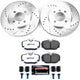 Power Stop 91 - 92 BMW 318i Front Z26 Street Warrior Brake Kit - My Store