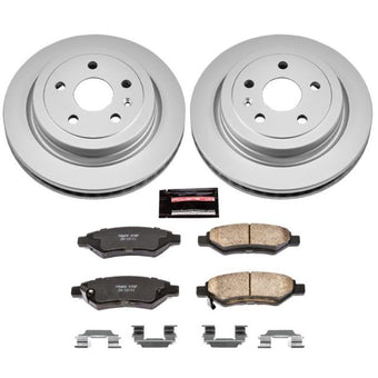 compare product Power Stop 08-14 Cadillac CTS Rear Z17 Evolution Geomet Coated Brake Kit