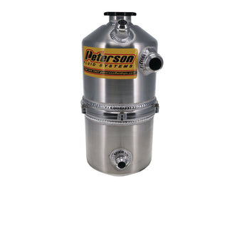 compare product Peterson Fluid Systems Oil Tank L/W 2Pc 1.5 Gallon Single Return