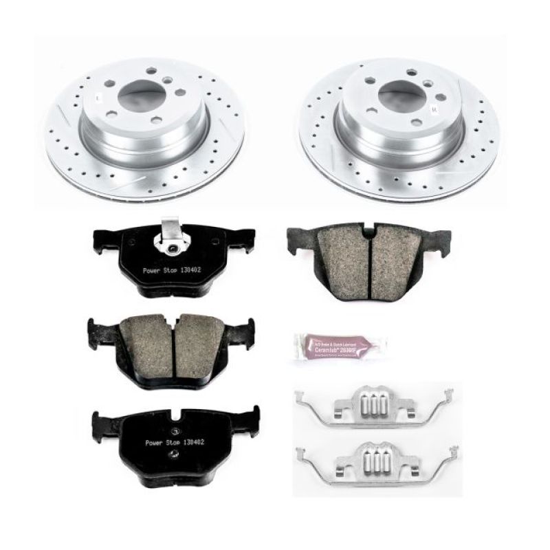 Power Stop 07 - 15 BMW X5 Rear Z23 Evolution Sport Brake Kit - My Store