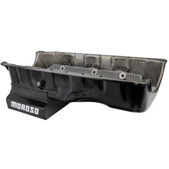 compare product Moroso BBC Gen V/VI / GM ZZ632 Wet Sump 8in Steel Oil Pan