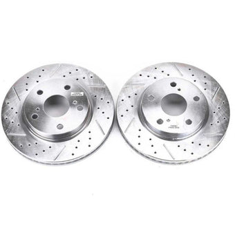 compare product Power Stop 10-12 Lexus HS250h Front Evolution Drilled & Slotted Rotors - Pair