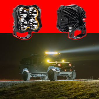 compare product XK Glow Spot Beam Offroad Cube Light 2pc 5in