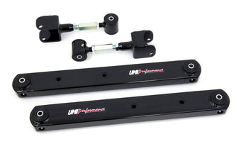 compare product UMI Performance 68-72 GM A-Body Rear Control Arm Kit Fully Boxed Lowers Adjustable Uppers