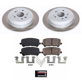 compare product Power Stop 14-16 Acura MDX Rear Semi-Coated Rotor Kit