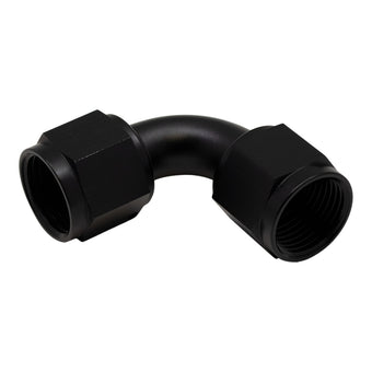 compare product DeatschWerks 10AN Flare Female Swivel 90-Degree to 10AN Flare Female Swivel - Anodized Matte Black