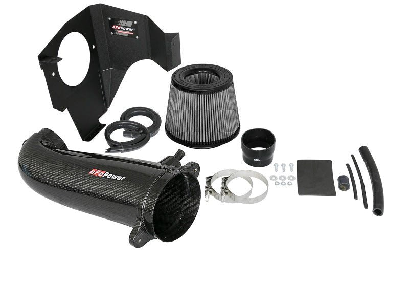 aFe POWER Magnum FORCE Carbon Fiber Stage 2 Track Series Pro Dry S CAIS - 11 - 18 Dodge Challenger V8 - My Store
