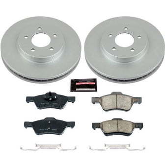 compare product Power Stop 10-12 Ford Escape Front Z17 Evolution Geomet Coated Brake Kit