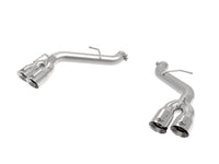 aFe POWER MACH Force - Xp 3in Axle - Back Exhaust 16 - 20 Chevy Camaro SS V8 6.2L w/o Mufflers - Polished - My Store
