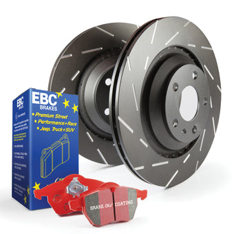 compare product EBC S4 Kits Redstuff Pads & USR Rotors