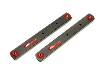 compare product BMR 64-72 A-Body Non-Adj. Boxed Lower Control Arms (Polyurethane) - Black Hammertone