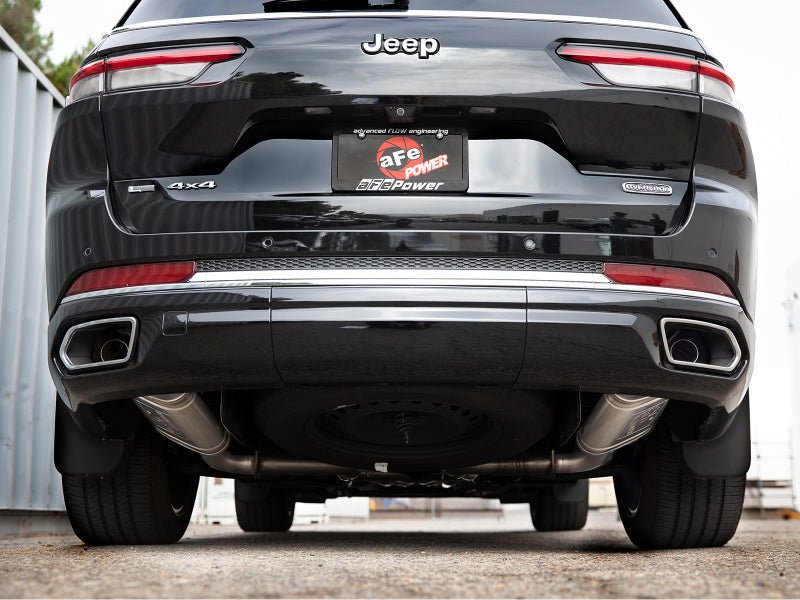 aFe Vulcan Series 2.24in SS Cat - Back Exhaust 21 - 23 Jeep Grand Cherokee L V8 5.7L - My Store
