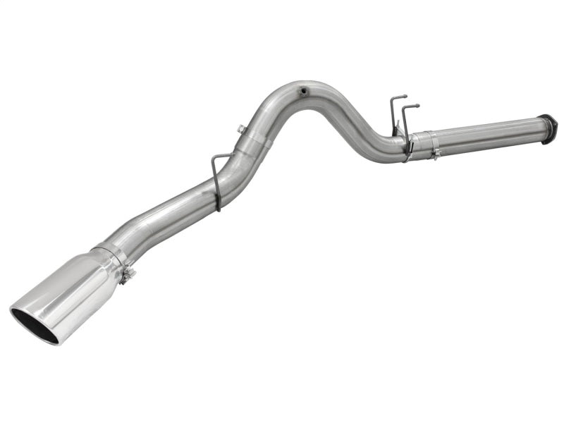 aFe Atlas Exhausts 5in DPF - Back Aluminized Steel Exhaust 2015 Ford Diesel V8 6.7L (td) Polished Tip - My Store