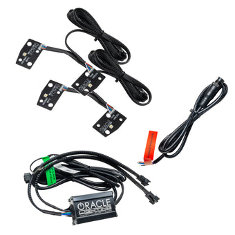 compare product Oracle 2021 Ford Bronco DRL Upgrade w/ Halo Kit - ColorSHIFT w/ No Controller