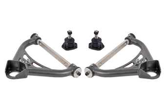 compare product BMR 70-81 Chevrolet Camaro A-Arms Upper Non-Adjustable Delrin Std Ball Joint - Black Hammertone