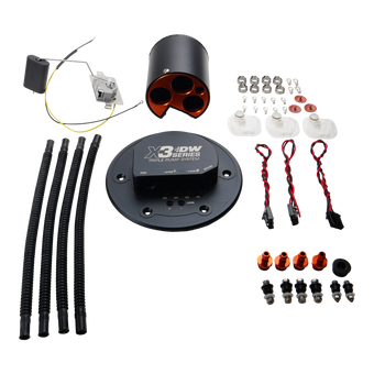 compare product DeatschWerks 98-04 Ford Mustang X3 Module with Install Kit and No Pumps