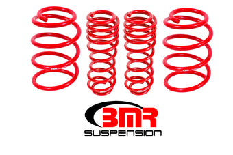 compare product BMR 07-14 Shelby GT500 Performance Version Lowering Springs (Set Of 4) - Red