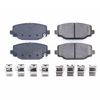 compare product Power Stop 12-16 Chrysler Town & Country Rear Z17 Evolution Ceramic Brake Pads w/Hardware