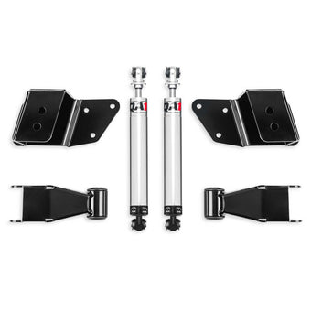 compare product QA1 99-06 Chevrolet Silverado 1500 2WD Short Bed Double Adjustable 2-4in Rear Drop Kit