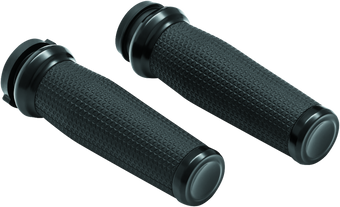 compare product Kuryakyn Thresher Grips Throttle-By-Wire Black