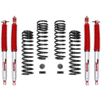 compare product Rancho 07-17 Jeep Wrangler Front and Rear Suspension System - Master Part Number / One Box