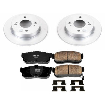 compare product Power Stop 91-96 Infiniti G20 Rear Z17 Evolution Geomet Coated Brake Kit