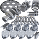 Eagle Chevy 350 1Pc 3.750in Crank 5.700in I - Beam Rod 4.000in Pistons 168 Tooth FP Balanced Assembly - My Store