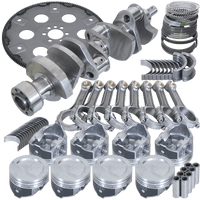 Eagle Chevy 350 1Pc 3.750in Crank 5.700in I - Beam Rod 4.060in Pistons 168 Tooth FP Balanced Assembly - My Store