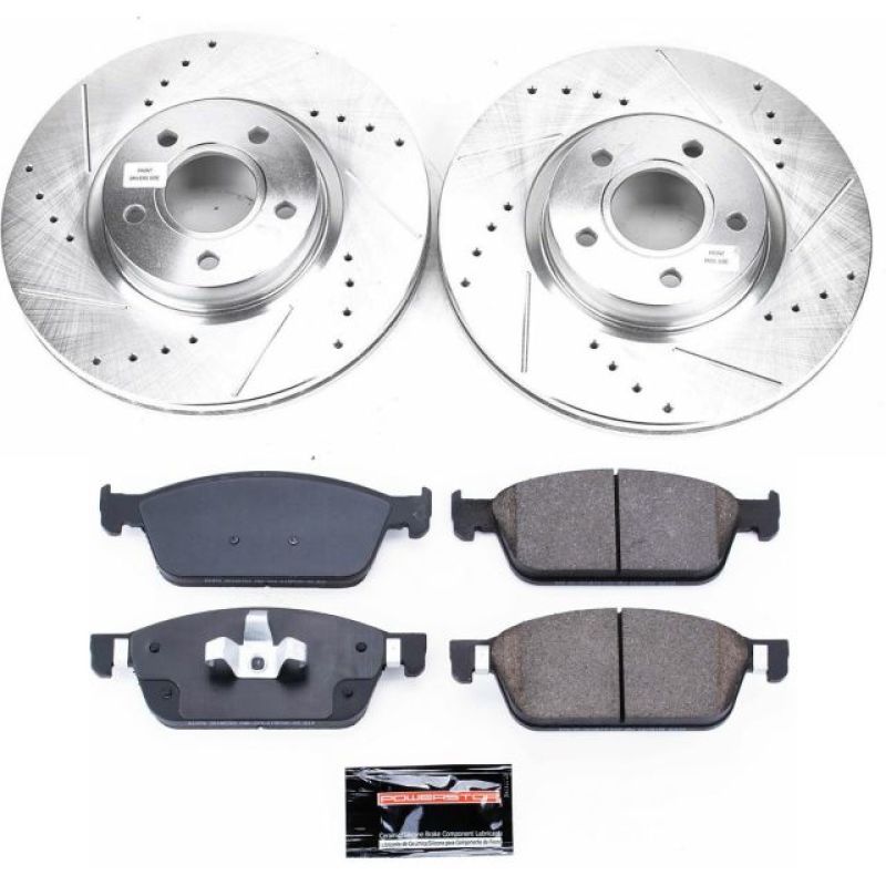 Power Stop 17 - 18 Ford Escape Front Z23 Evolution Sport Brake Kit - My Store