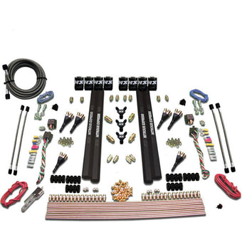 compare product Nitrous Express 6 Cyl SX2 Dual Stage Nozzle Nitrous Kit (150-750HP) w/o Bottle