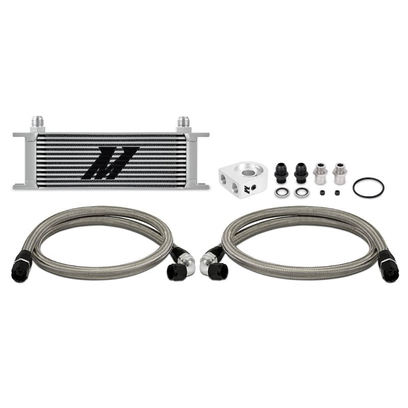 Mishimoto Universal 13 Row Oil Cooler Kit (Silver) - My Store