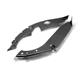 compare product Seibon 17+ Honda Civic Type R Carbon Fiber Under Hood Inner Wing Trims