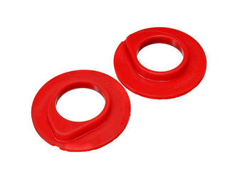 compare product Energy Suspension 90-96 Ford F-150/Ford Bronco Front Coil Spring Isolator Set - Red